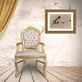thumbnail image 3 of Archer, Ken 14x11 Gold Ornate Wood Framed with Double Matting Museum Art Print Titled - Black-headed grosbeak, 3 of 4