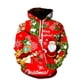 thumbnail image 4 of Nuevo Jersey gráfico con estampado de muñeco de nieve divertido en 3D de Navidad para hombre, sudadera para niños para el hogar, Sudaderas informales de moda para mujer de talla grande, 4 of 4