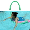 thumbnail image 4 of Flexible Piscina Fideos Flotador Ayuda Flotante (hueco) Verde, 4 of 8