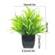 thumbnail image 2 of Plantas decorativas artificiales simuladas de plantas verdes para interiores, arreglos para sala de estar, plantas de plástico en maceta para muebles de TV, 2 of 6