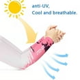 thumbnail image 2 of Yoodem Detachable Sleeves Gloves Polyester Unisex Outside Women Pink M, 2 of 4