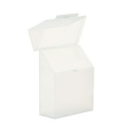 Pen+Gear Clear Plastic Crayon Box, Desktop Organizer
