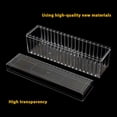 thumbnail image 6 of Acrylic Jewelry Box Organizer - Clear Jewelry Organizer Holder for Rings Earrings Necklaces - Transparent Jewelry Storage Case with 20 Sealed Bags - Home Travel Jewelry Display for Women, 6 of 8