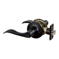 thumbnail image 6 of Design House Stratford 6-Way Universal Privacy Bed and Bath Door Lever, Matte Black, 6 of 9