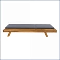 thumbnail image 5 of Outdoor Lounge Chaise Set for Patio/Pool | Acacia Wood Teak Finish | Adjustable Recline | Dark Gray Cushions | Dark Gray | Teak, 5 of 25