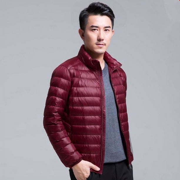 Chaqueta de plumón plegable ultraligera para todas las estaciones para hombre, abrigo transpirable resistente al agua y al viento, chaquetas con capucha de gran tamaño para hombre Tan Jianjun unisex