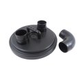 thumbnail image 1 of Taytools 114970 Tapa separadora ciclónica de recolección de polvo de 2-1/2 pulgadas para cubos de basura de 5 galones, 1 of 3