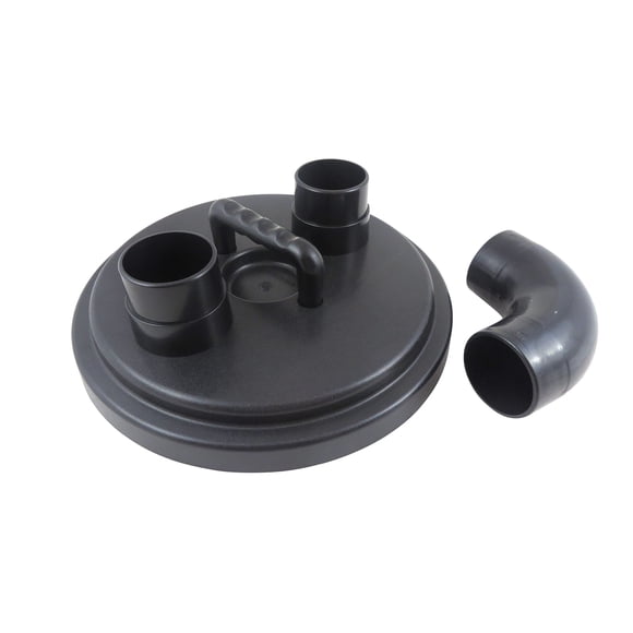 Taytools 114970 Tapa separadora ciclónica de recolección de polvo de 2-1/2 pulgadas para cubos de basura de 5 galones