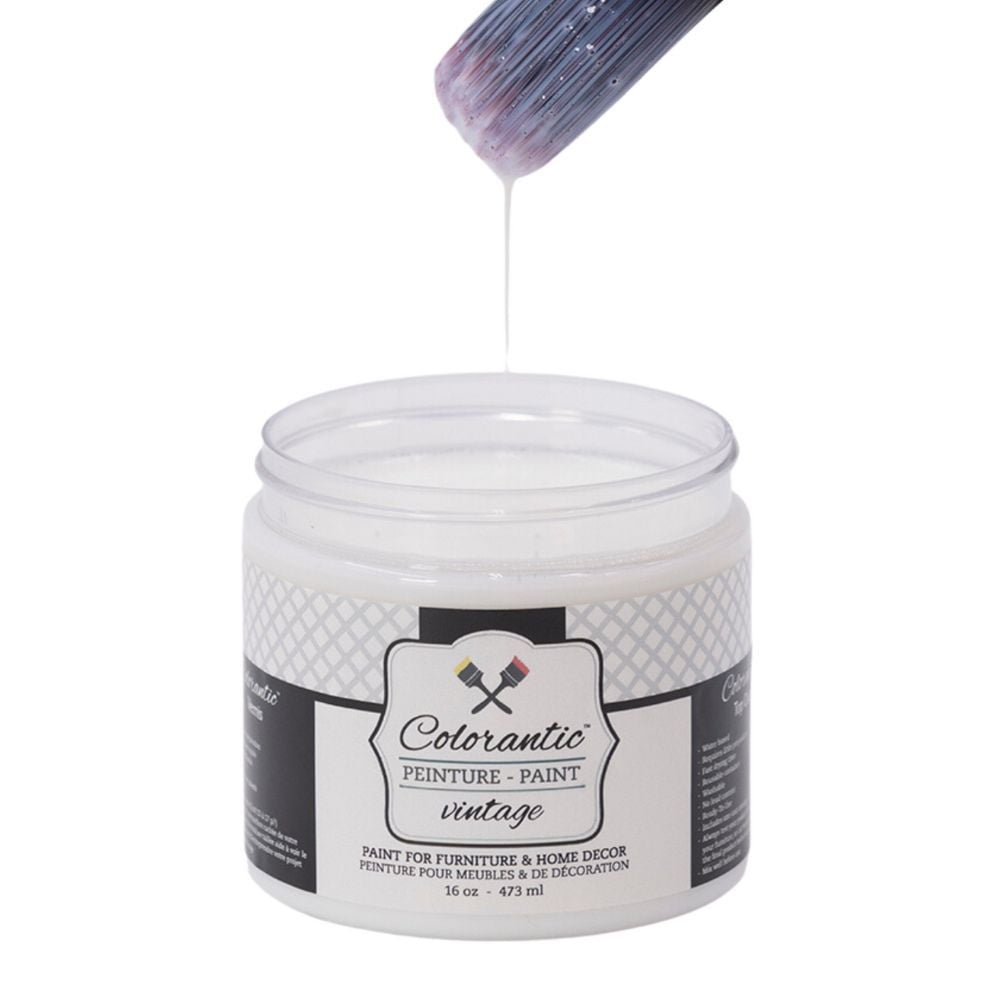 Colorantic | Furniture Semi-Gloss SATIN Water-Based Varnish Top Coat| Arts and Craft DIY Projects (16 oz)