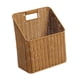 thumbnail image 3 of Cesta de almacenamiento colgante tejida para revistas, organizador de pared que ahorra espacio. L 28cmx15cmx33cm, 3 of 9