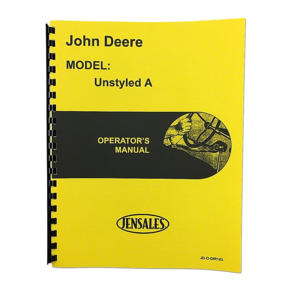 Operator manual reprints Fits John Deere Tractor
