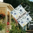 thumbnail image 3 of Spring Summer Multicolored Flower Leaves Garden Flag 28x40 Inch Double Side for Outdoor Courtyard Garden Decor Flowers Welcome Holiday Flag for Outside Decoration, 3 of 6
