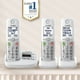 thumbnail image 2 of Teléfono inalámbrico Panasonic KX-TGU433W con pantalla grande y botones, 2 of 6