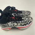 thumbnail image 3 of Ni - ke Air Jordan 36 Flight School DN4197-001 Men's 8.5 Basketball Sneakers Black White, 3 of 5