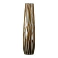 thumbnail image 1 of Cyan Design Medium Mocha Etched Vase in Brown and Smoke, 1 of 1