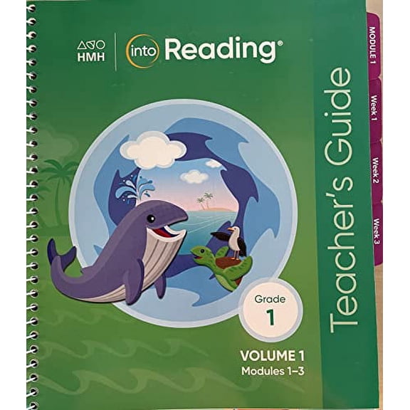 HMH Into Reading, Grade 1, Volume 1, Modules 1-3, Teacher's Guide, c 2020, 9780358461838, 0358461839