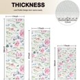 thumbnail image 4 of Pioneer Flower Floral Print Pattern Kitchen Rugs Sets Of 3,Kitchen Runner Rugs Non Skid Washable,Decorative Kitchen Floor Mats for Kitchen,Sink,Laundry,17"x30"+ 17"x47" + 17"x59", 4 of 6