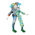 thumbnail image 4 of Muñeca de hecha a mano, modelo de , adornos de Halloween, muñeca antigua de tela, coleccionable, muñeca de arlequín colgante de 15 pulgad Zulema Muñeco Arlequín, 4 of 8