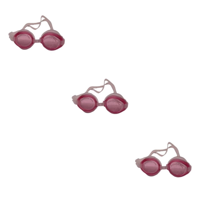 fastboy Lunettes de Protection Anti-Fuite Anti-Buée Vue Large pour Enfants Adultes Rose 3Set