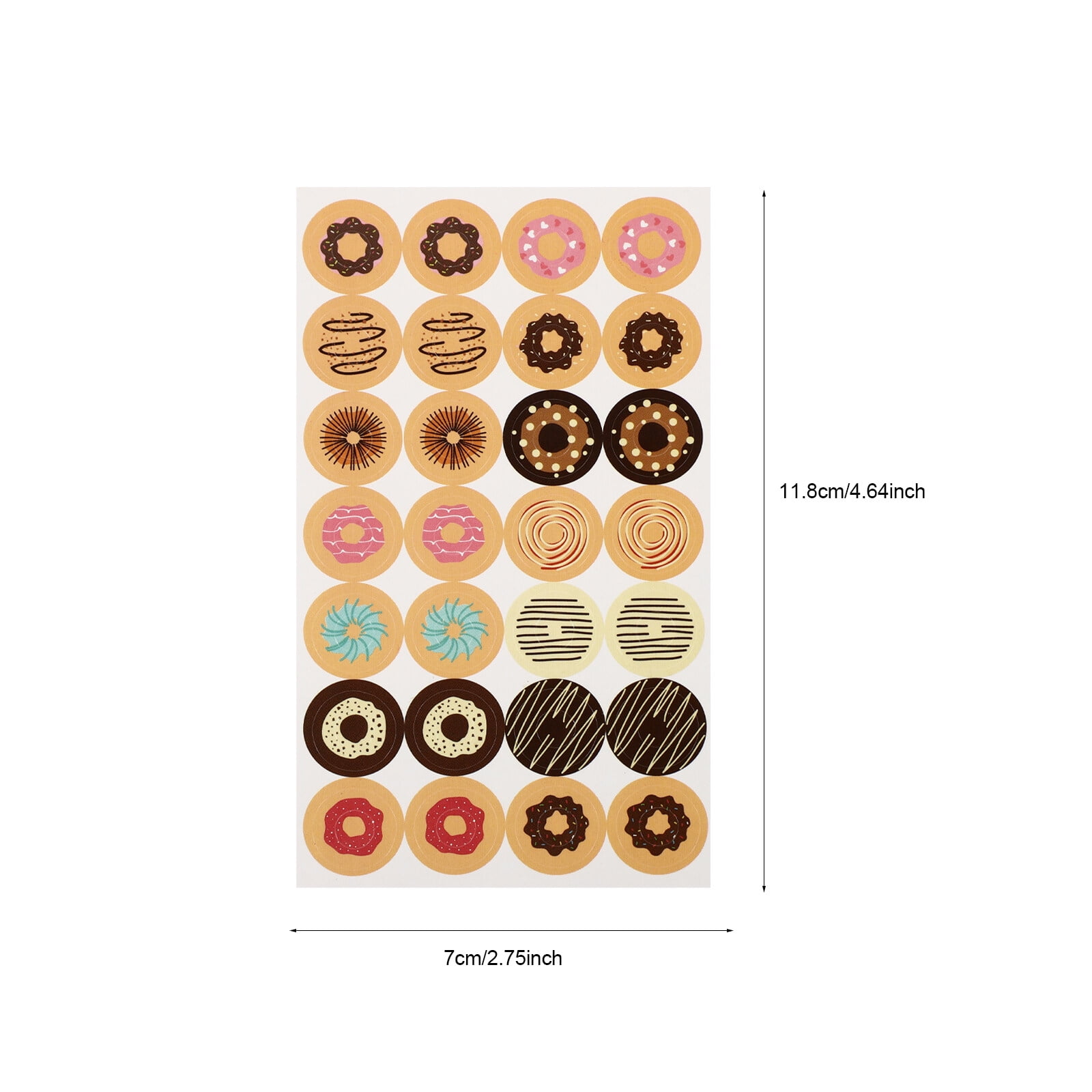  3000 Pieces Hole Reinforcement Stickers, 10 Donut Designs Paper  Hole Protectors Self-Adhesive Hole Punch Reinforcement Circle Labels for  Loose-Leaf Paper Sheets (Outer 0.5”, Inner 0.25”) : Tools & Home Improvement
