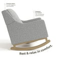 thumbnail image 5 of Storkcraft Pasadena Infant Nursery Rocker, Driftwood with Salt & Pepper, 5 of 8