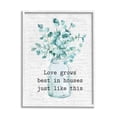 thumbnail image 4 of Stupell Industries Love Grows Best In Houses Blue Eucalyptus Plant, 24 x 30, Design by Lettered and Lined, 4 of 5