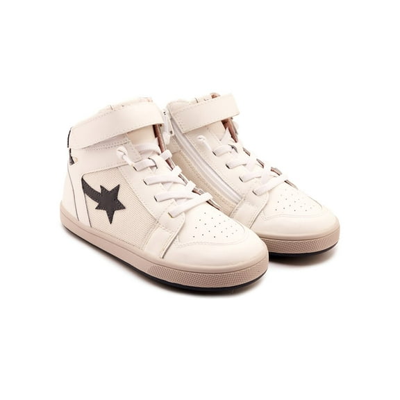 Old Soles Team Sport Leather Sneaker, 34, White