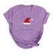 thumbnail image 1 of Gibobby Camiseta Navideña De La Mujer Camiseta de Navidad para mujer, camisetas de fiesta gráficas , camisetas casuales de manga corta(Morado,XG), 1 of 5