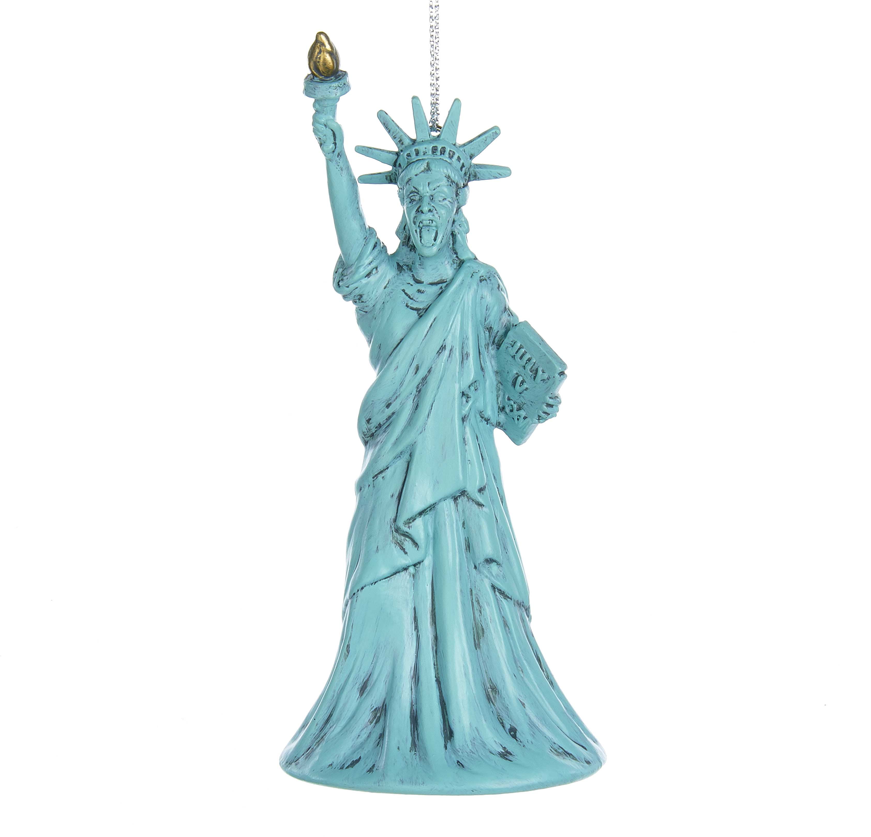 Doctor Who Statue of Liberty Weeping Angel 4 Inch Christmas Ornament