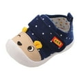 thumbnail image 4 of CAICJ98 Toddler Shoes Boys Cartoon Baby Squeaky Sole Girls Shoes -slip Infant Kids Soft Baby Shoes Girls Size 11 Shoes,Dark Blue, 4 of 5