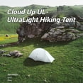thumbnail image 5 of Cloud up UL- Ultralight Hiking Tent, Wear-resistant Outdoor Camping Tent, Waterproof & Windproof Backpacking Tent, Streamlined Design,15D Ultra-light Silicone-coated Nylon Fabric, 5 of 24