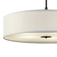 thumbnail image 4 of 5 Light Pendant With Transitional Inspirations 12 Inches Tall By 30 Inches Wide-Black Finish Kichler Lighting 42196Bk, 4 of 10