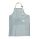 thumbnail image 3 of Delantal con tirantes ajustable de lona a rayas con bolsillos | Delantal de lino de chef de cocina a prueba de aceite a prueba de aceite | Unisex | Ligereza | Rojo Gris Verde Azul | 25,6 x 27,6, 3 of 7
