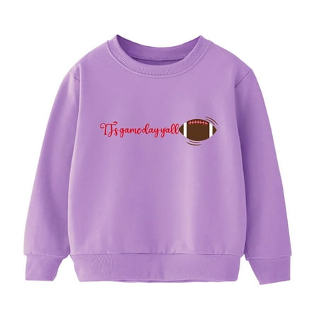 

Teen Kids Sweatshirts Winter Long Sleeve Tops Christmas Warm Skin-Friendly Comfortable Letter Printing Baby Sweatshirt