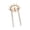golden yellow diamon, variant on Rhinestones Tassels Crowns Hairband for Women Wedding and Evening Parties Comfortable Tiaras Hairhoop for Formal Occasion