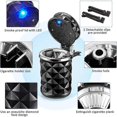 thumbnail image 4 of Car Ashtray with Led Light Universal Alloy Ashtray Aluminum Cup Smokeless Cigarette Retarder Box, 4 of 4