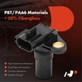 thumbnail image 2 of A-Premium Speed Sensor Compatible with Nissan Altima, Rogue, Sentra, Versa, Murano, Pathfinder, Maxima & Subaru Outback, Forester, Impreza, CrossTrek & Jeep Compass, Patriot & Mitsubishi Outlander, 2 of 6