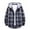Blue, variant on DDAPJ pyju Mens Flannel Plaid Hooded Shirts 2023 Clearance, Button Down Shacket Jacket Fall Winter Lightweight Long Sleeve Drawstring Shirt Jackets with Hood