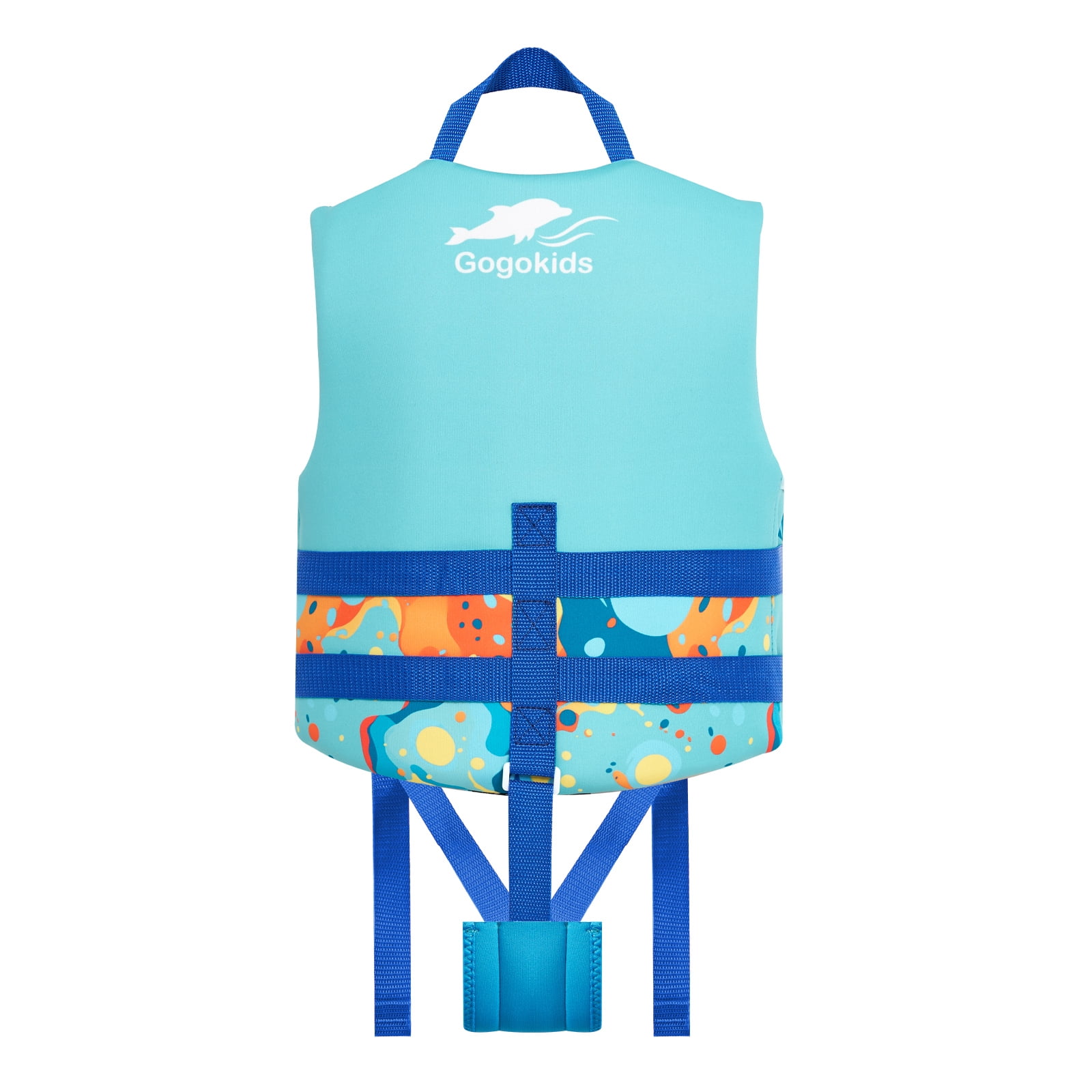 Gogokids Kids Life Jacket Swim Vest with Adjustable Safety Strap,Toddler Float Jacket Boys and Girls Float Swimsuit Buoyancy Swimwear