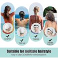 thumbnail image 3 of Gorro De Baño De Silicona, Gorro De Baño Cómodo Ideal para Y Corto Medio H, Gorro De Baño para Mujeres Y Hombres, Gorros Er Keep H U, 3 of 4