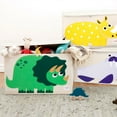 thumbnail image 3 of 3 Sprouts Bac de Rangement et Panier de Bac de Rangement, Imprimé de Dinosaure Vert, 3 of 8
