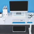 thumbnail image 5 of Ergo Wow Adjustable Keyboard Wrist Rest, Two Height Settings, Blue/white, 65230036, 5 of 5