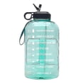 thumbnail image 1 of 3.78l Large Water Bottle Hydration With Motivational Time Marker Reminder 26-27s, 1 of 1