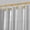 Clear, variant on Acento Diamonds PEVA Shower Liner with Gold Grommets, Soft-Touch, 72" x 72", Black