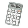thumbnail image 2 of Calculadora de bolsillo de 12 dígitos, calculadora de bloc de notas, calculadora para estudiantes, oficina, color verde, 2 of 12