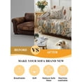 thumbnail image 5 of Pastoral Botanical Couch Cover for Dogs, Farmhouse Floral Rustic Washable Sofa Covers Slipcover for Pets Dogs Futon Cover, Couch Recliner Covers, Oversized Chair Slipcover 71"x91", 5 of 9