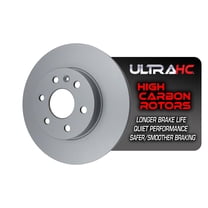 UltraHC Coated High Carbon Brake Rotor, Front UR004300, Chevrolet Colorado 2020-2015