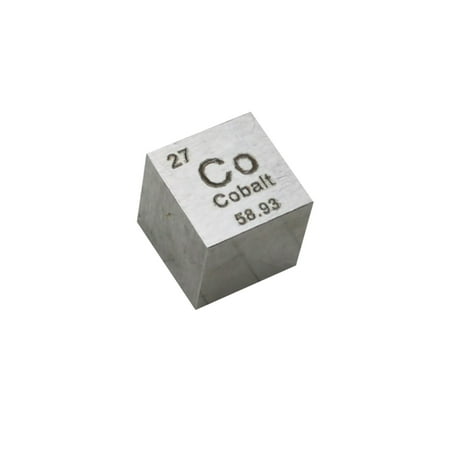 

10mm High Purity Simple Substance Metalcube Element Collection Display Lab Experiment Material Block 7 Optional