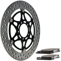 Niche Front Right Brake Rotor Pad Kit for Ducati 61341021A Motorcycle MK1006897