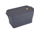 thumbnail image 1 of Silicone Foldable Loaf Pan Bread Tray Non-Stick Baking Pans with Lid Grey, 1 of 9